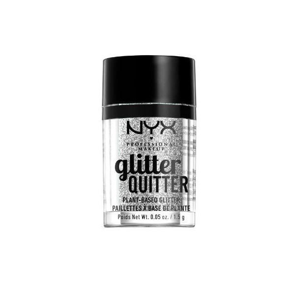 Branded Beauty NYX Professional Makeup Plant Based Glitter Quitter - 02 Silver