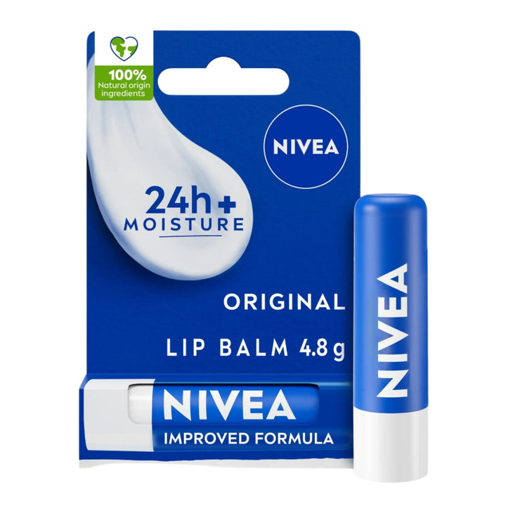 Branded Beauty Nivea Original Care Lip Balm 4.8g