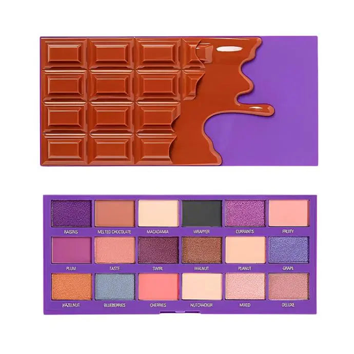 Revolution Revolution I Heart Revolution Fruit And Nut Chocolate Eyeshadow Palette