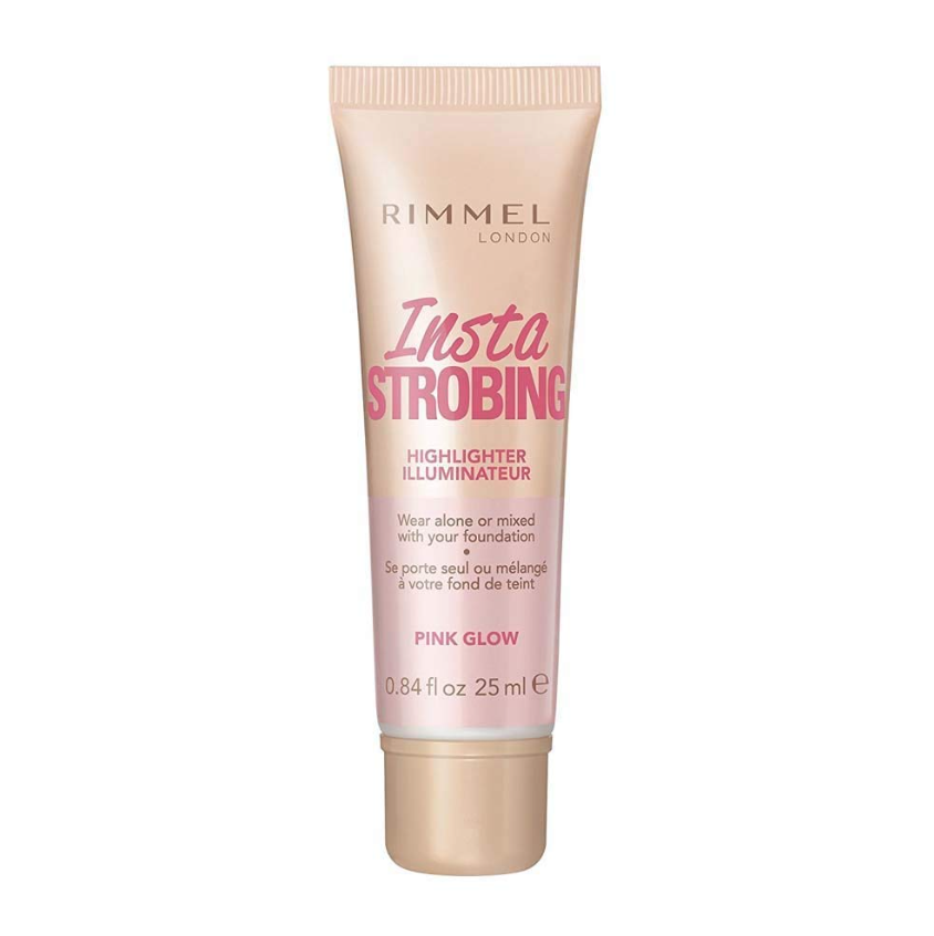 Branded Beauty Rimmel Insta Strobing Highlighter - Pink Glow