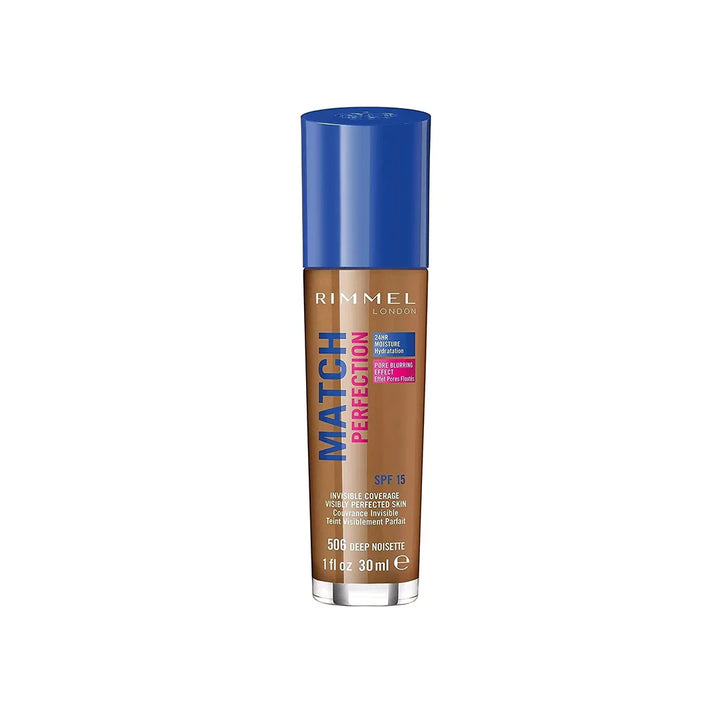 Rimmel Match Perfection Foundation - 506 Deep Noisette