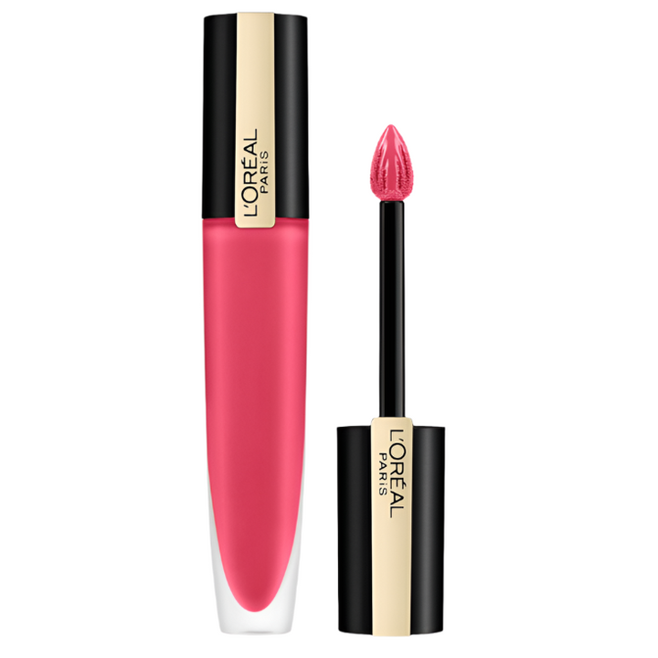 L'Oreal Rouge Signature Lipstick 128 I Decide