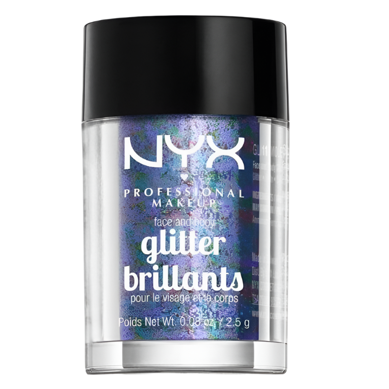 NYX Professional Makeup Face And Body Glitter Brilliants 11 Violet