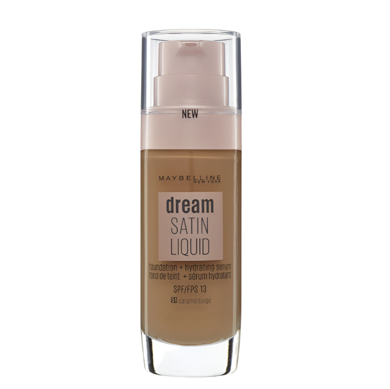 Maybelline Dream Satin Liquid Foundation 51 Caramel Beige 30ml