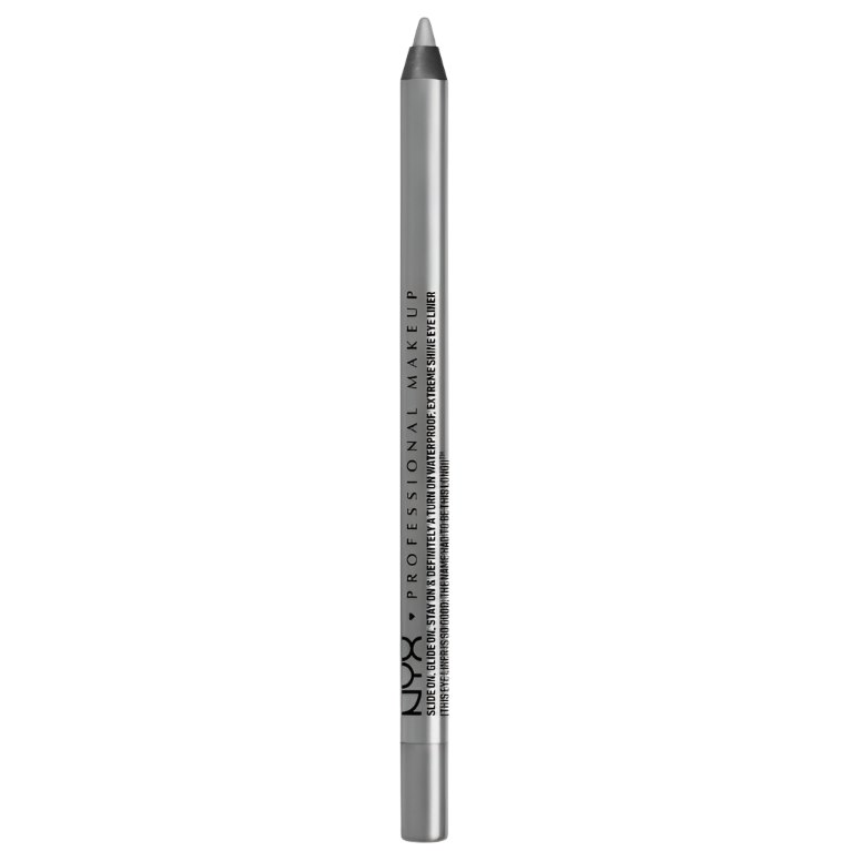 NYX Professional Makeup Slide on, Glide on, Stay on & Definitely A Turn On, Waterproof, Extreme Shine Eyeliner -  08 Platinum