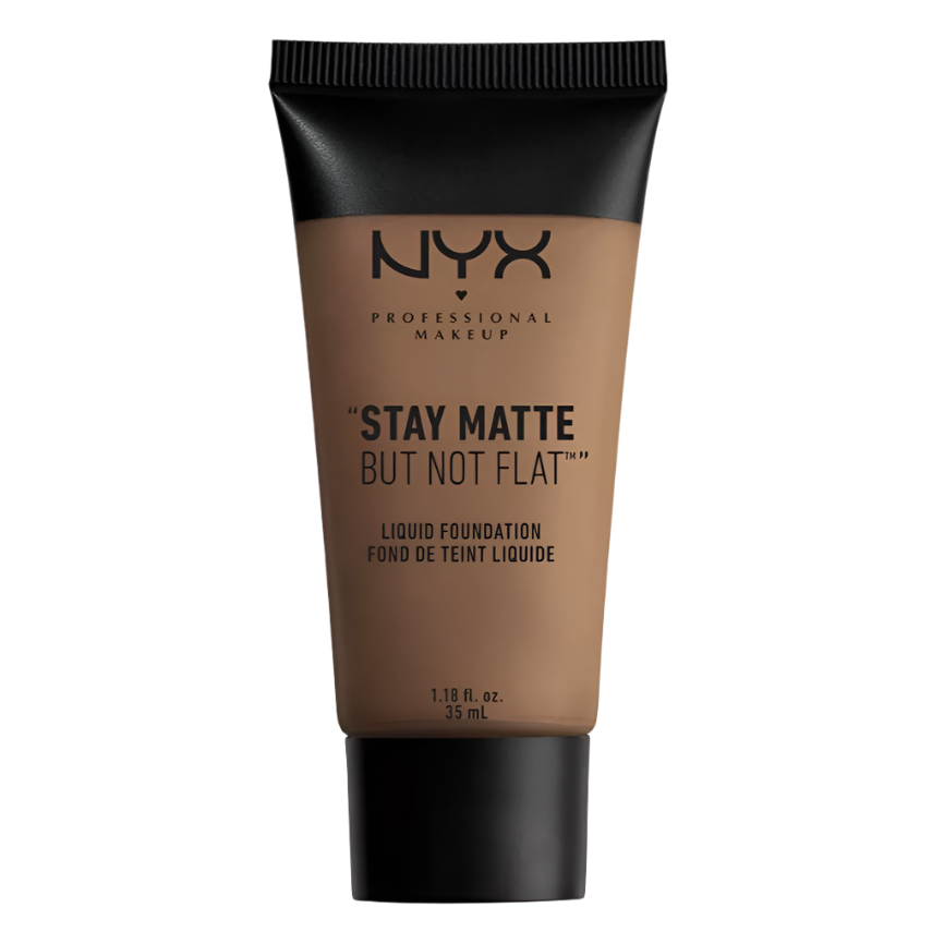 NYX "Stay Matte But Not Flat" Liquid Foundation 18.7 Deep Rich