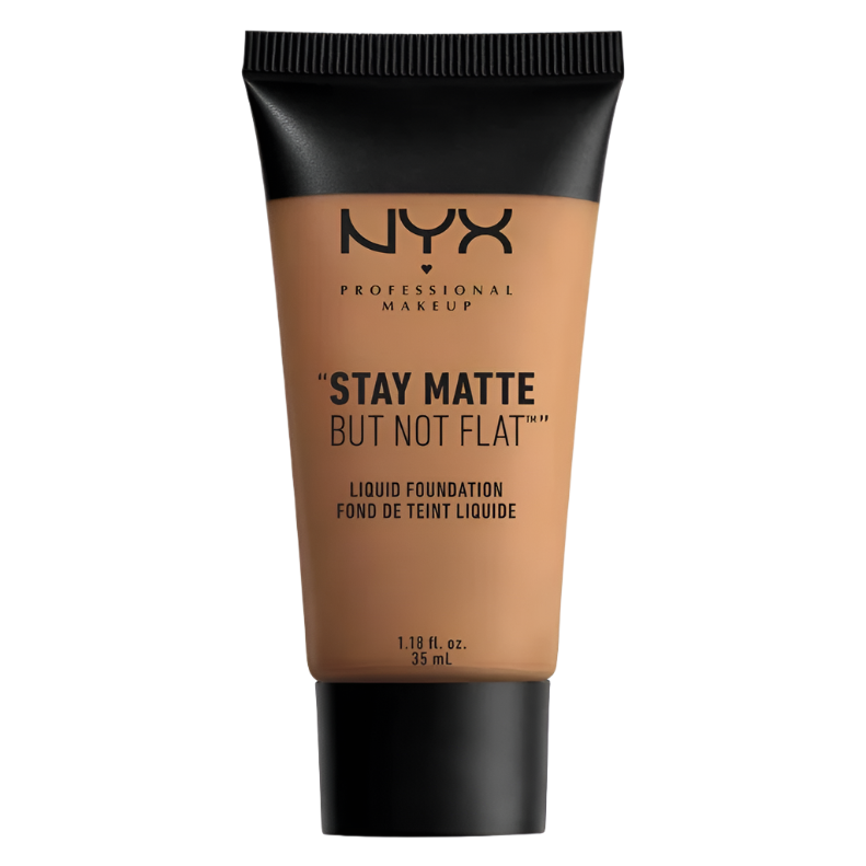 NYX "Stay Matte But Not Flat" Liquid Foundation 18.3 Deep Golden