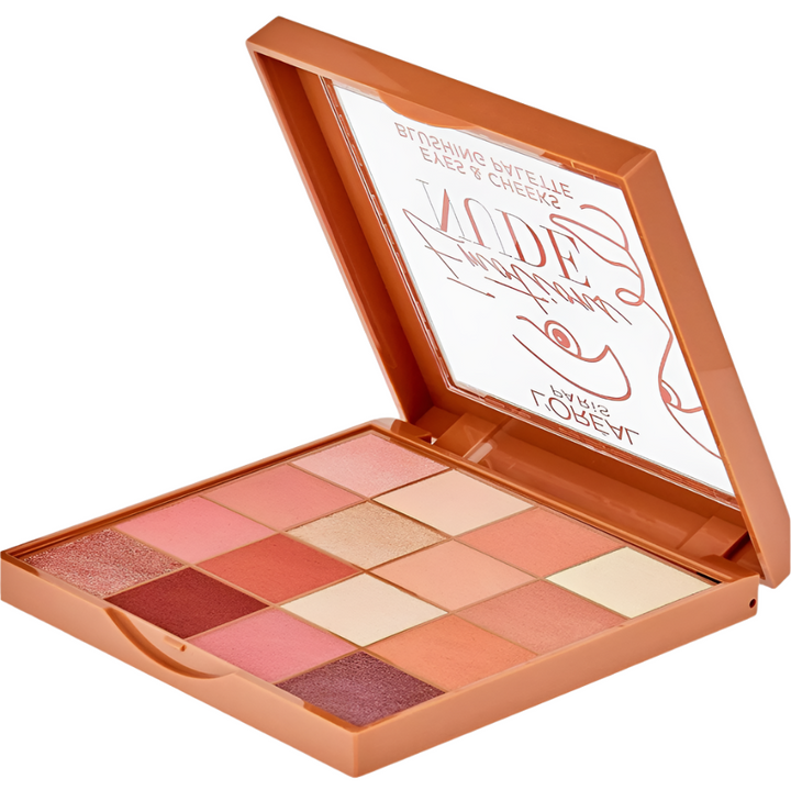 L'Oreal Emotions Nude Eyes & Cheeks Blushing Palette 001