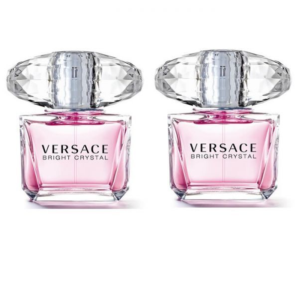 Branded Beauty VERSACE BRIGHT CRYSTAL DUO EDT SPRAY 30ML x 2