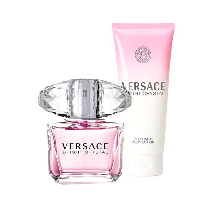 Versace Versace Bright Crystal Set: EDT Spray 50ml + BL 100ml