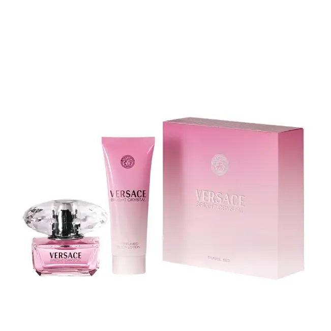 Versace Versace Bright Crystal Set: EDT Spray 50ml + BL 100ml