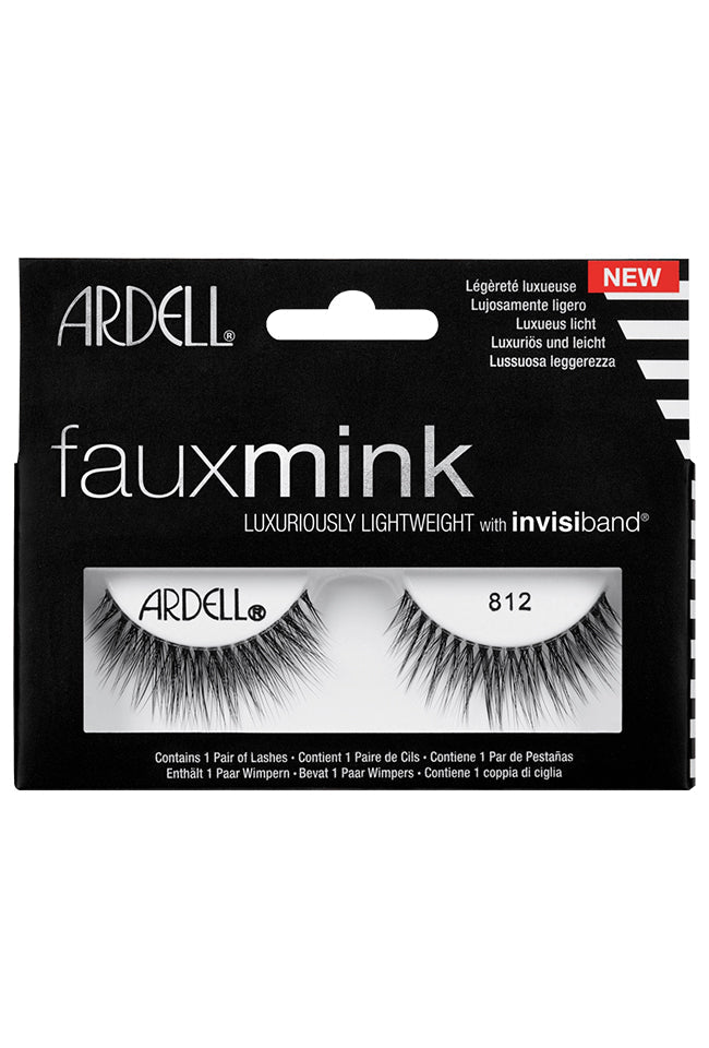 Ardell Faux Mink Lightweight Lashes - Black - Branded Beauty