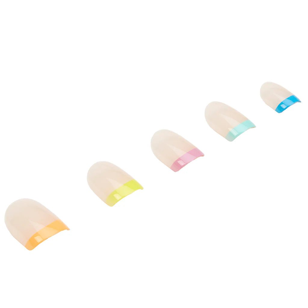 Ardell Nail Addict - French Rainbow False Nails - Branded Beauty