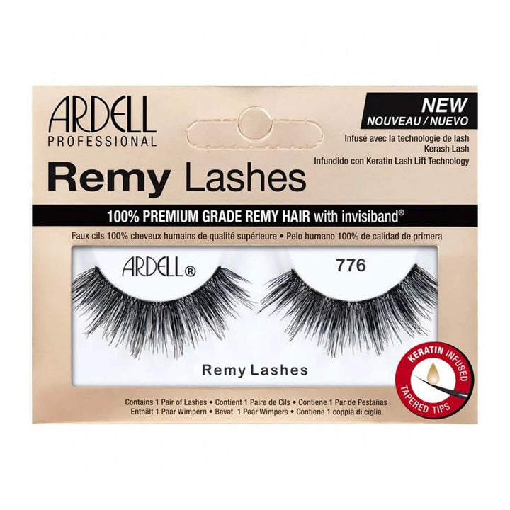 Ardell Remy Lashes 100% Premium Hair - Black - Branded Beauty
