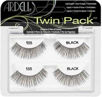 Ardell Twin Pack Lashes - Black 105 - Branded Beauty