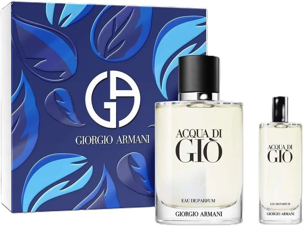 ARMANI ACQUA DI GIO HOMME SET: EDP SPRAY 100ML + EDP - Branded Beauty