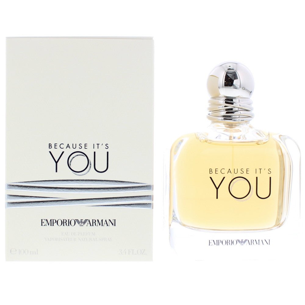 ARMANI BECAUSE ITS YOU EDP SPRAY 100ML - Branded Beauty