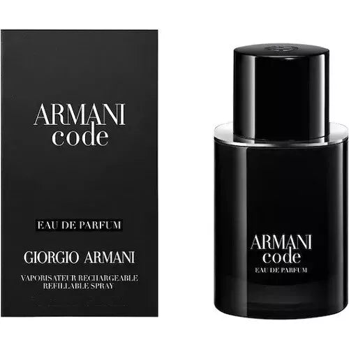 ARMANI CODE HOMME REFILLABLE EDP SPRAY 50ML - Branded Beauty