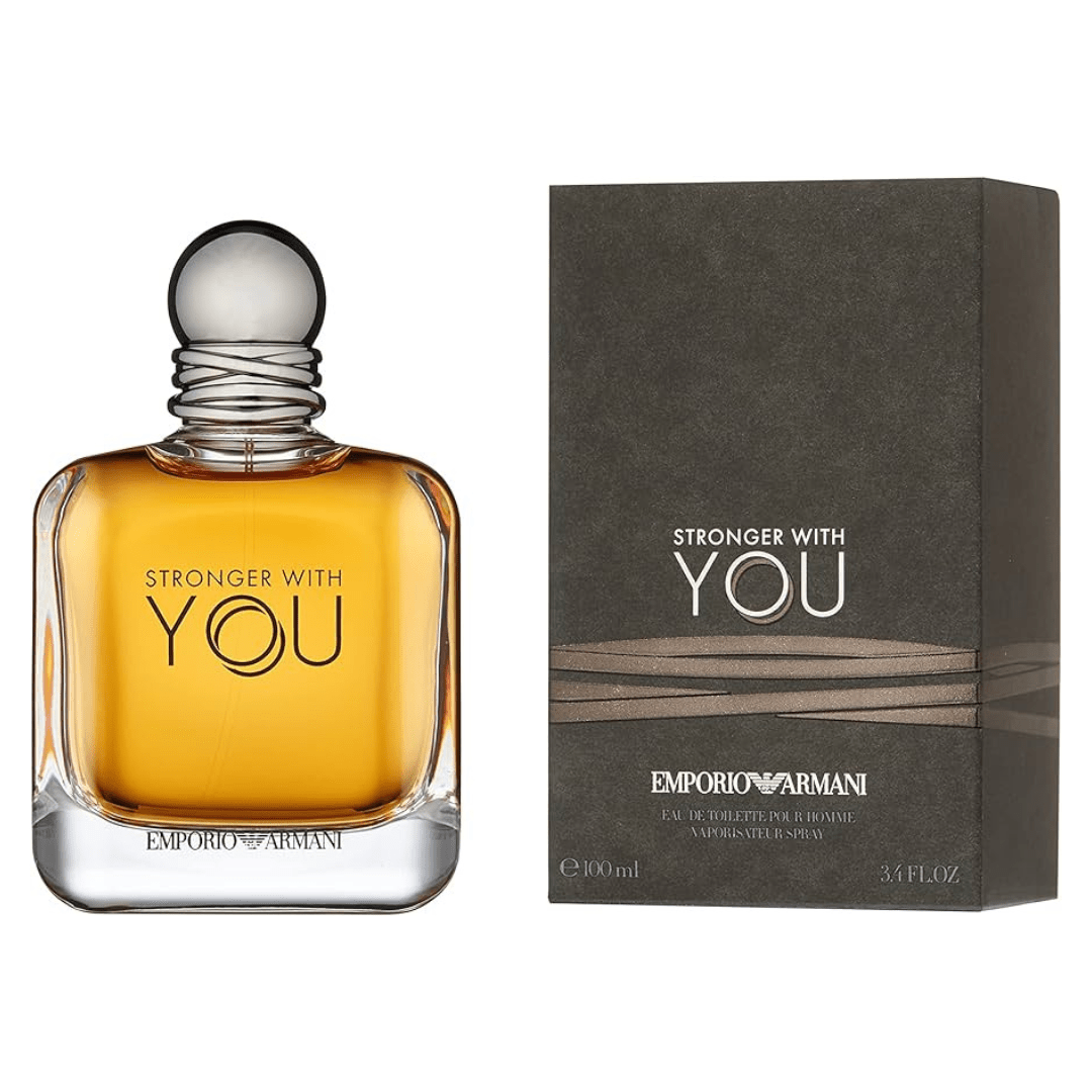 ARMANI STRONGER WITH YOU EDT SPRAY 100ML - Branded Beauty