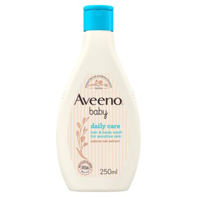 Aveeno Baby Hair and Body Wash - 250ml - Branded Beauty