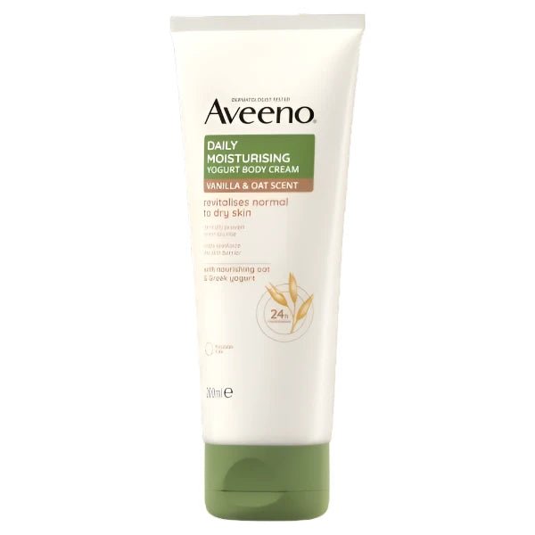 Aveeno Body Cream 200ml - Vanilla and Oats - Branded Beauty