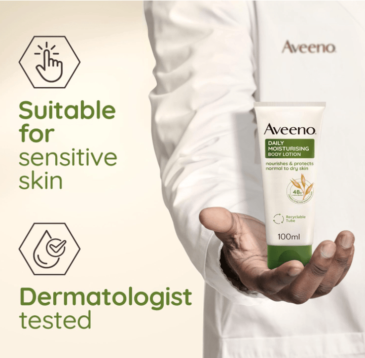 Aveeno Daily Body Lotion 100m - Normal - Branded Beauty