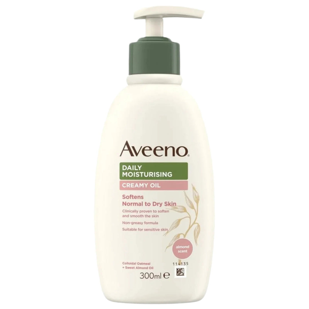Aveeno Daily Moisture Body Lotion 300ml - Creamy - Branded Beauty