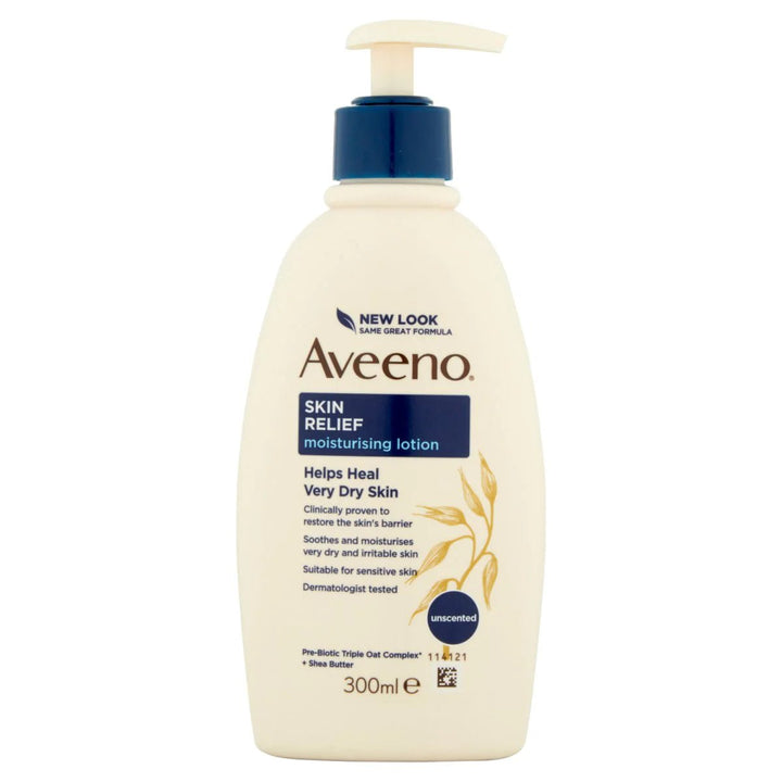 Aveeno Skin Relief Lotion 300ml - Shea - Branded Beauty
