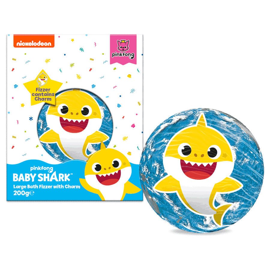 BABY SHARK BATH FIZZER & CHARM - Branded Beauty