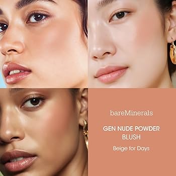 Bare Minerals Gen Nude Powder Blush - Beige For Days - Branded Beauty