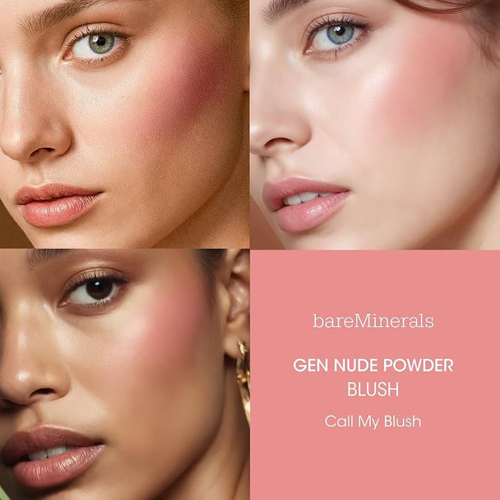 Bare Minerals Gen Nude Powder Blush - Call My Blush - Branded Beauty