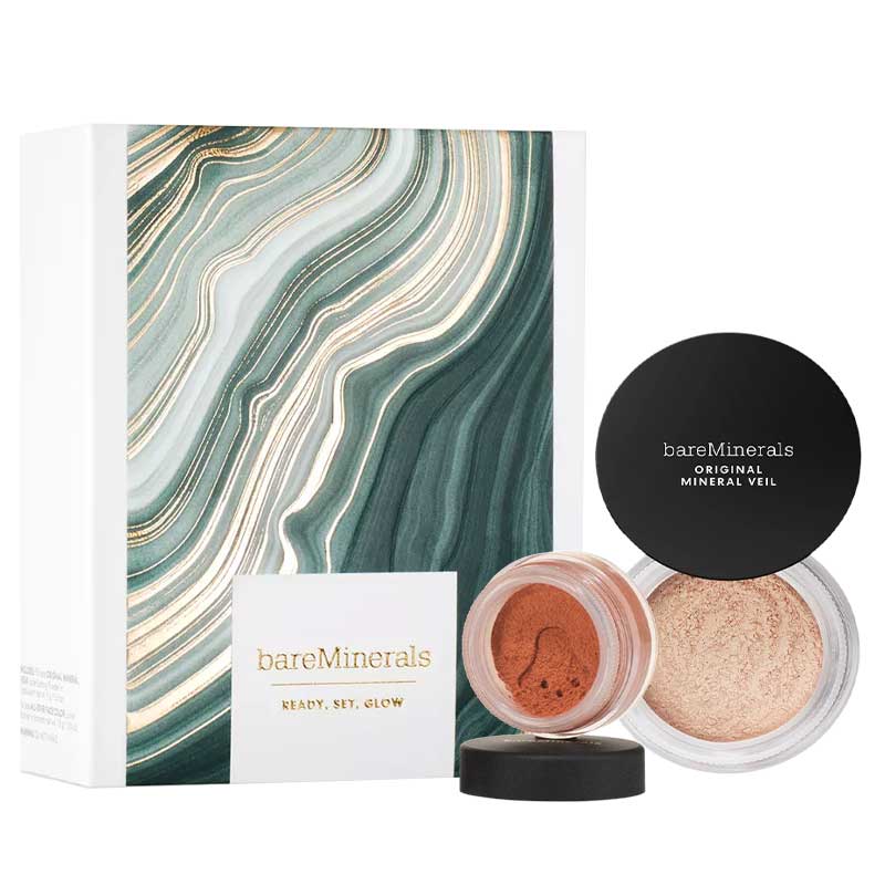 Bare Minerals Ready Set Glow Set Duo - Branded Beauty