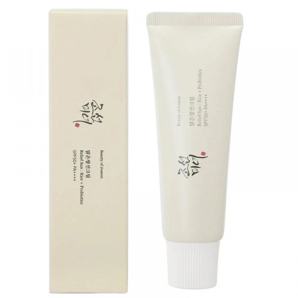 Beauty Of Joseon Rice and Prebiotic Sunscreen PA++++ SPF50 50ml - Branded Beauty