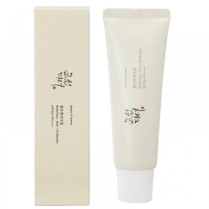 Beauty Of Joseon Rice and Prebiotic Sunscreen PA++++ SPF50 50ml - Branded Beauty