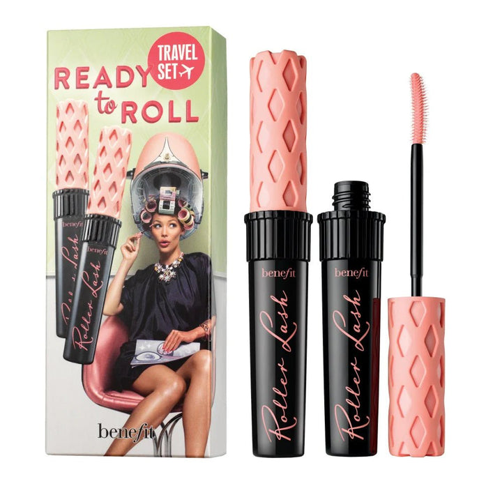 Benefit Ready To Roll Mascara Duo Set 2x8.5g - Black - Branded Beauty