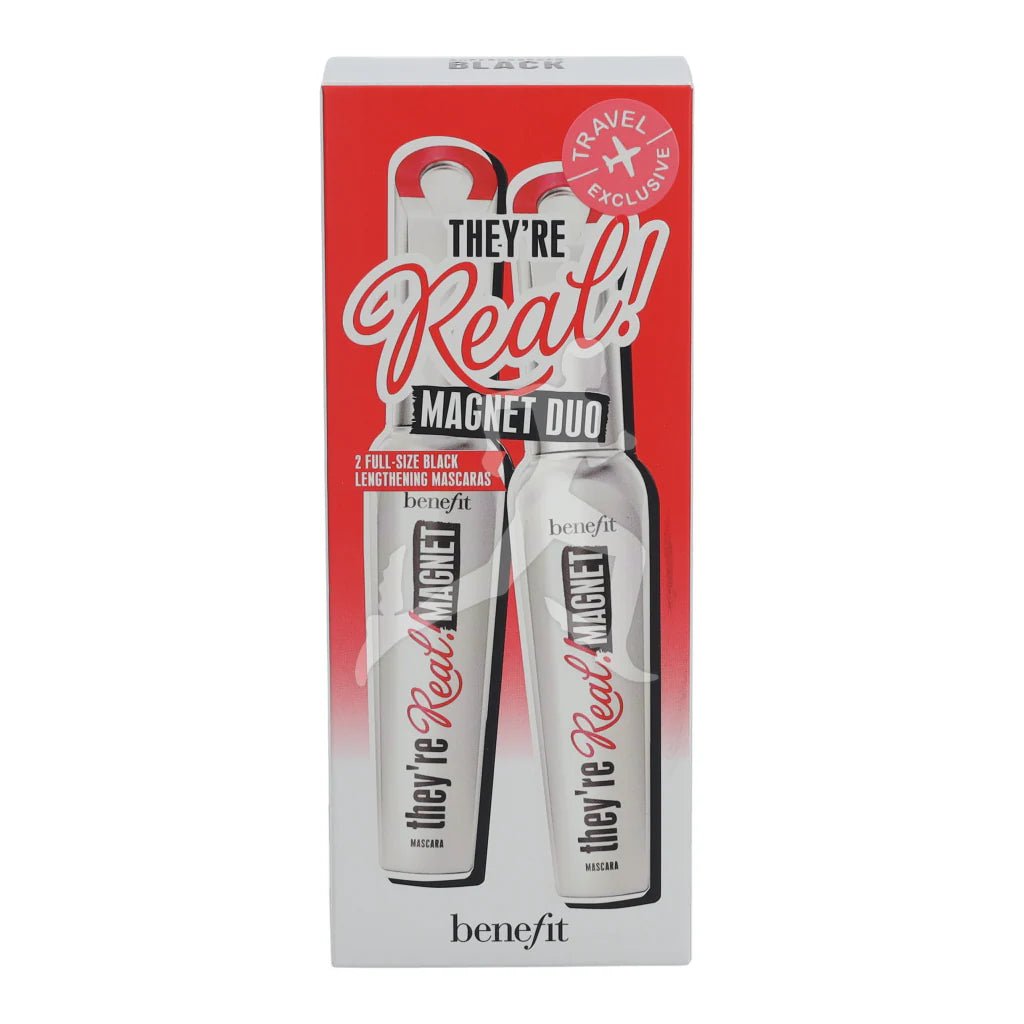 BENEFIT THEY'RE REAL MAGNET SET: 2X MASCARA BLACK N53 9G - Branded Beauty
