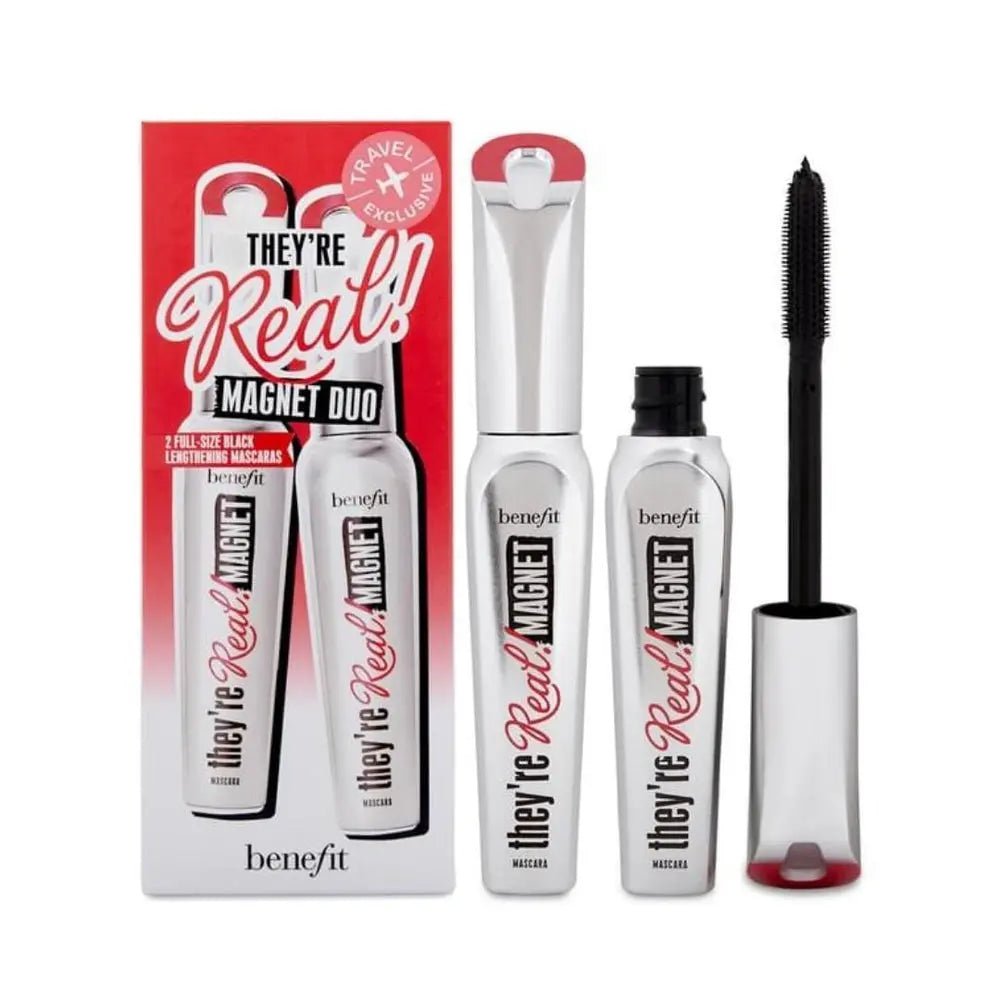 BENEFIT THEY'RE REAL MAGNET SET: 2X MASCARA BLACK N53 9G - Branded Beauty
