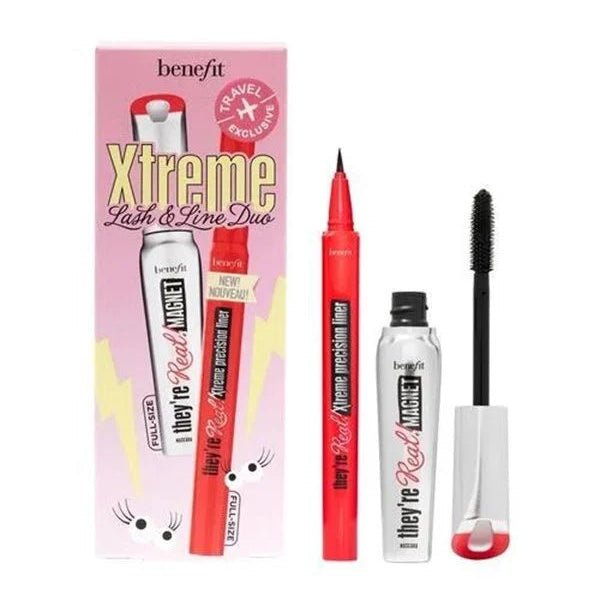 BENEFIT THEY'RE REAL SET : EXTREME PRECISION EYLINER BLACK 0.35ML + MASCARA - Branded Beauty