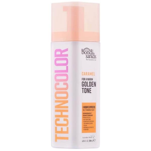 Bondi Sands Techno - Colour Self Tanning Foam - Caramel 200ml - Branded Beauty