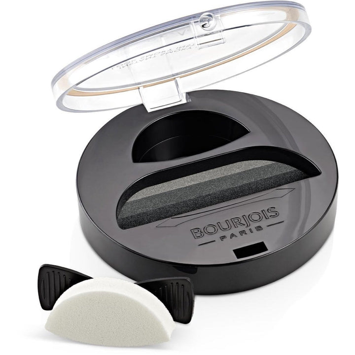 Bourjois 1 Second Instant Smoky Look Eyeshadow - 01 Black On Track - Branded Beauty
