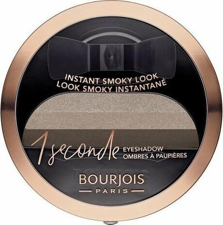 Bourjois 1 Second Instant Smoky Look Eyeshadow - 07 Stay On Taupe - Branded Beauty