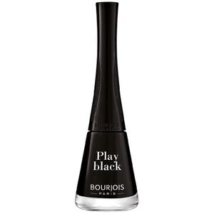 Bourjois 1 Seconde Nail Polish - 06 Play Black - Branded Beauty