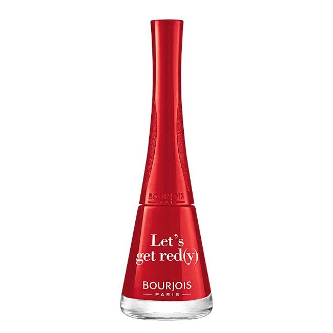 Bourjois 1 Seconde Nail Polish - 09 Let's Get Red(y) - Branded Beauty