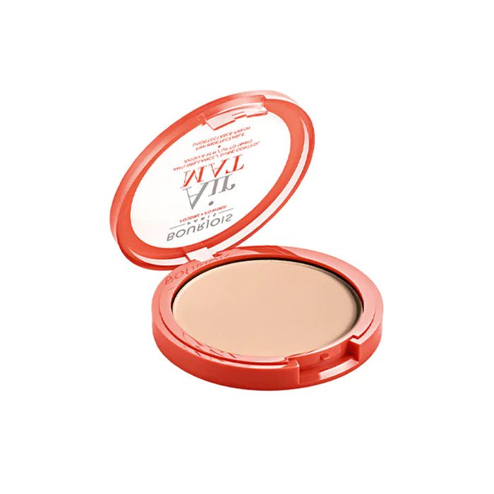 Bourjois Air Mat Compact Powder Up To 14Hr Shine Control - 01 Rose Ivory - Branded Beauty