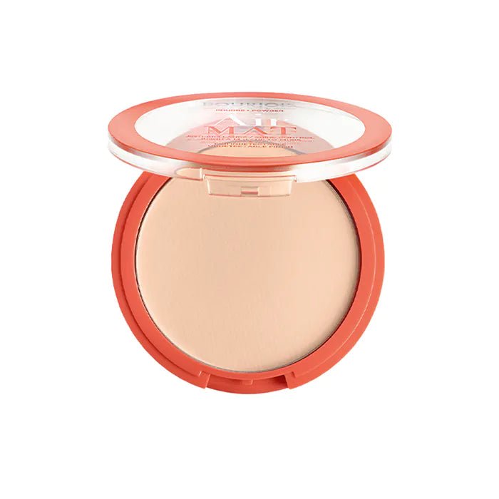 Bourjois Air Mat Compact Powder Up To 14Hr Shine Control - 01 Rose Ivory - Branded Beauty