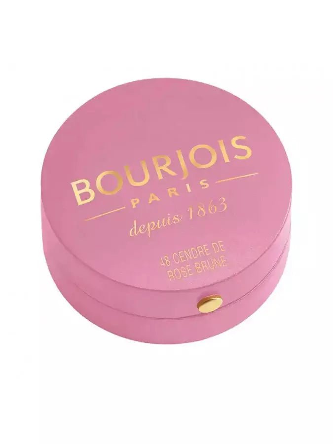Bourjois Little Round Pot Blush - 48 Cendre De Rose Brune - Branded Beauty