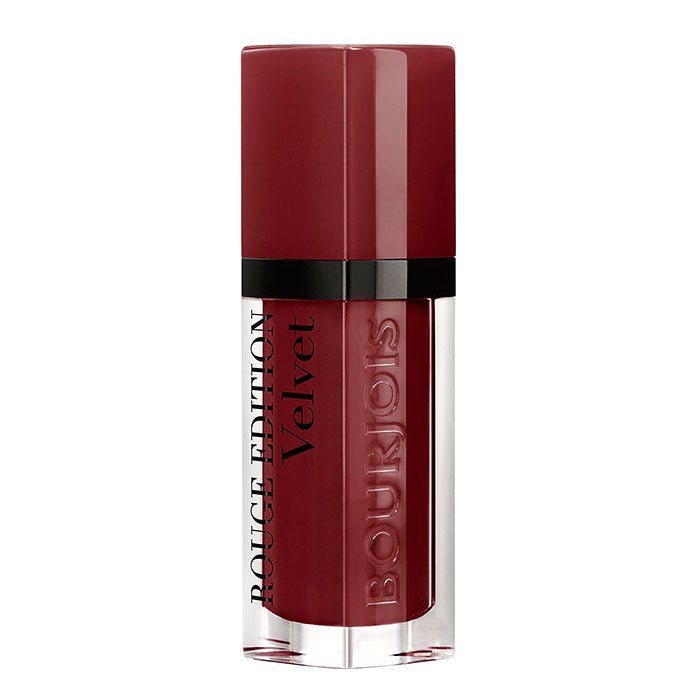 Bourjois Rouge Edition Velvet Liquid Lipstick - 19 Jolie - De - Vin - Branded Beauty