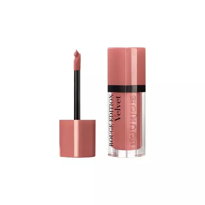 Bourjois Rouge Edition Velvet Liquid Lipstick - 28 Chocopink - Branded Beauty
