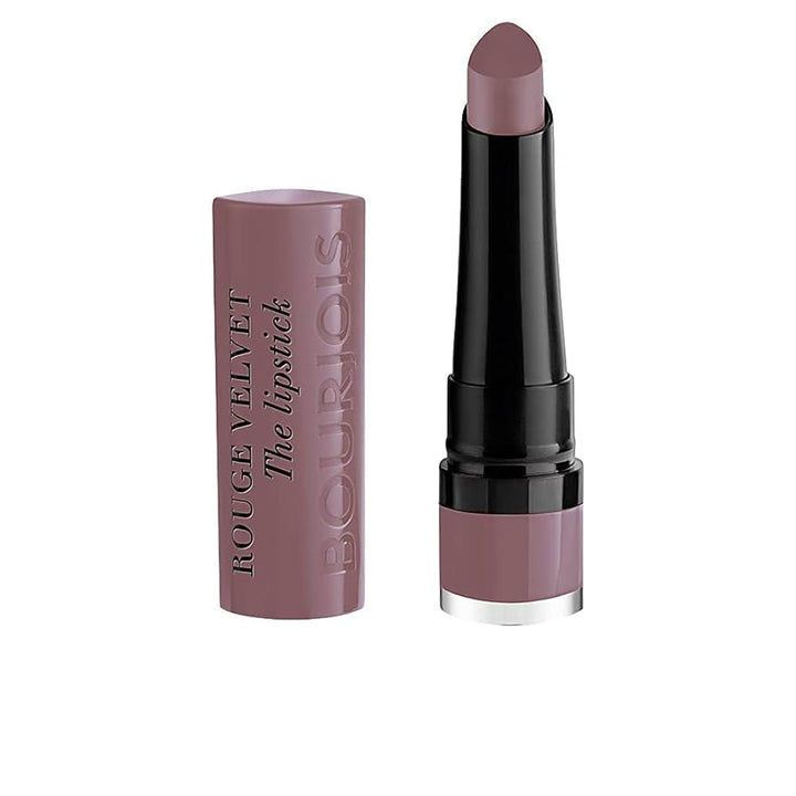 Bourjois Rouge Velvet Lipstick - 17 From Paris With Mauve - Branded Beauty