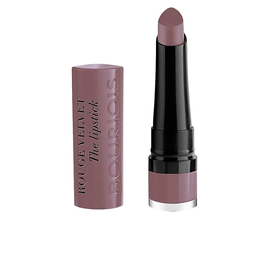 Bourjois Rouge Velvet Lipstick - 17 From Paris With Mauve - Branded Beauty